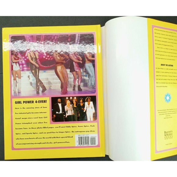 Spice Girls Book And Then There Were Four Milnes Vintage New 1998 Hardcover - Picture 5 of 12